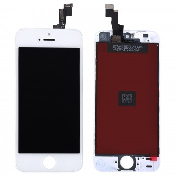 LCD ekraan Apple iPhone 5S/SE puutetundliku ekraaniga valge Tianma
