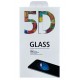 LCD kaitsev karastatud klaas 5D Full Glue Samsung A405 A40 kumer must