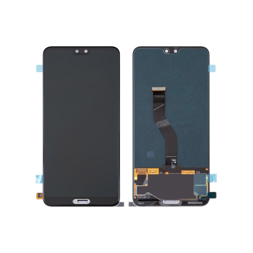 Displejs Huawei P20 Pro ar skārienjūtīgo paneli melns TFT HQ