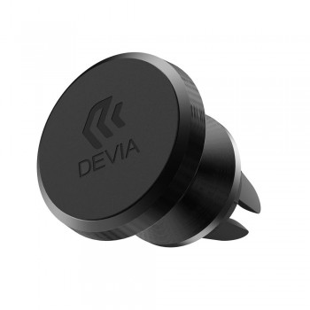 Car phone holder Devia Titan for using on ventilation grille, magnetic, black