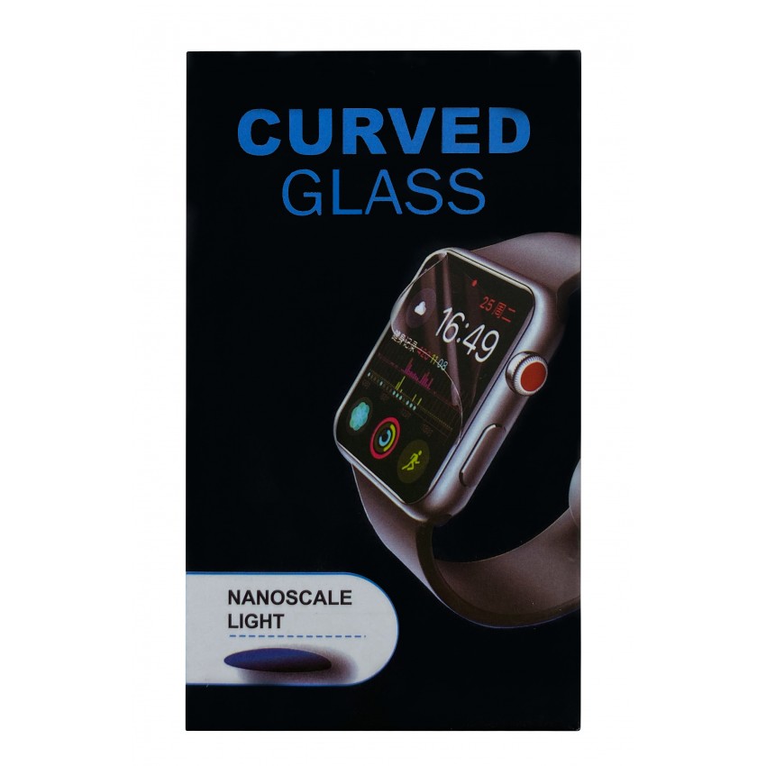 LCD kaitsev karastatud klaas Full Glue Apple Watch 40mm must