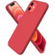 Maciņš Liquid Silicone 1.5mm Apple iPhone 12 mini sarkans