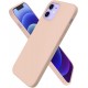 Telefoniümbris Liquid Silicone 1.5mm Apple iPhone 12 roosa