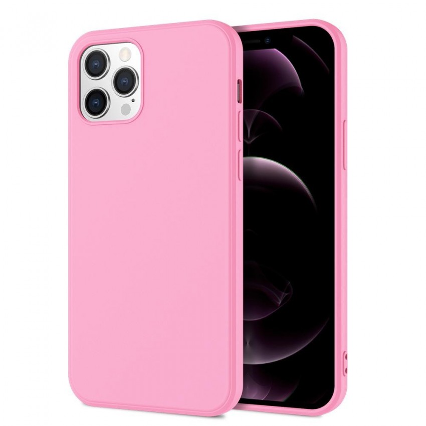 Telefoniümbris X-Level Dynamic Apple iPhone 12 Pro Max kahvatu roosa