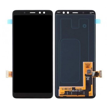 LCD ekraan Samsung A530 A8 2018 puutetundliku ekraaniga must OLED