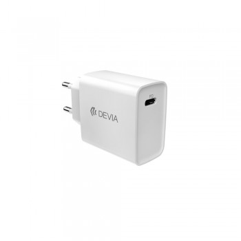 Charger Devia Smart PD Quick Charge 20W white