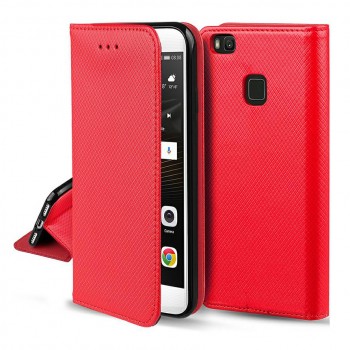 Telefoniümbris Smart Magnet Xiaomi Redmi Note 9T 5G punane