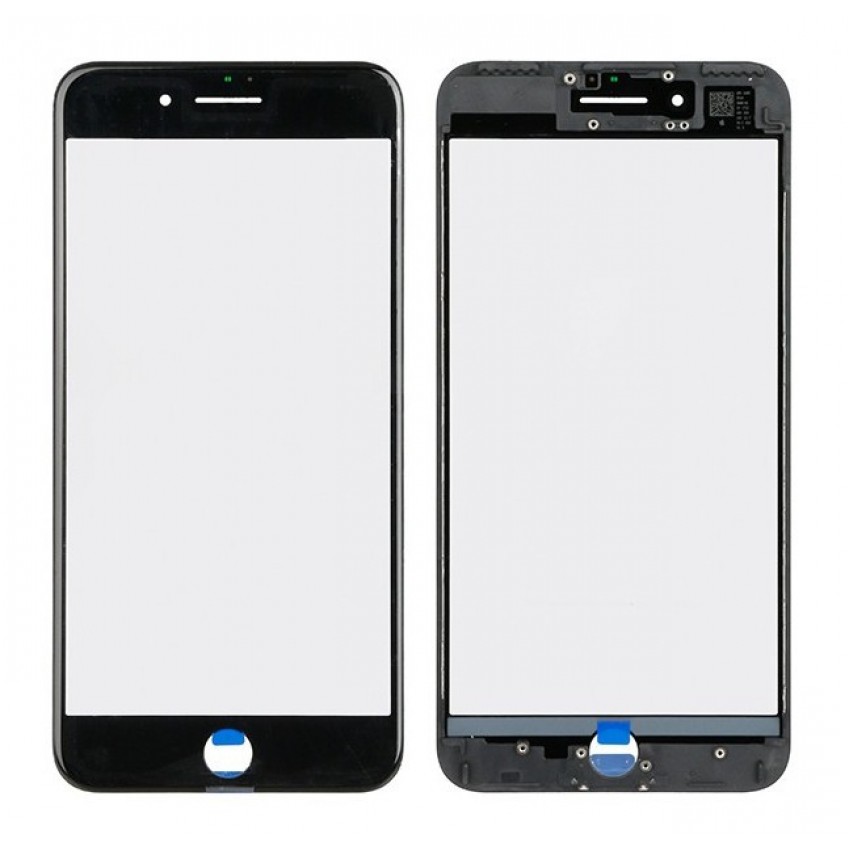 LCD klaas Apple iPhone 5S/SE koos raamiga must ORG
