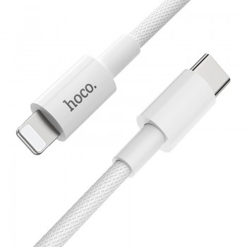 USB kabelis Hoco X56 PD Type-C uz Lightning 1.0m balts
