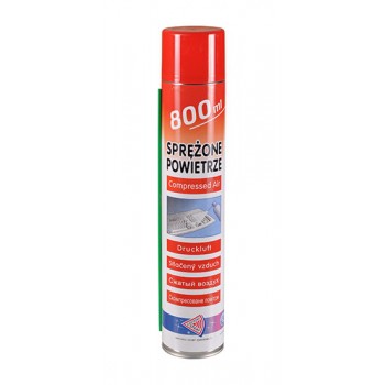 Compressed air - flammable 800 ml.