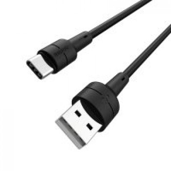 USB kabelis Devia Gracious Magnetic Lightning 1.0m 5V 2.1A melns