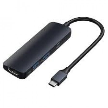Adapter Devia Leopard Type-C HDMI to USB3.0 * 2 + PD 4 in 1 HUB hall