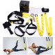 Universal workout straps set Pro 3 FA008 black-yellow
