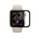 LCD aizsargstikls 3D Full Glue Apple Watch 40mm melns