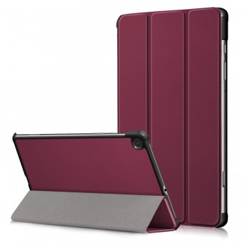 Case Smart Leather Apple iPad mini 6 2021 bordo