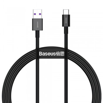 USB cabelis Baseus Superior no USB uz Type-C 66W 2.0m melns CATYS-A01