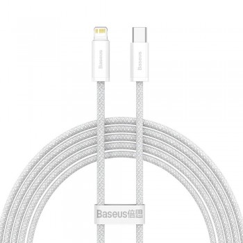 USB kabelis Baseus Dynamic no Type-C uz Lightning 20W 2.0m balts CALD000102