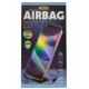 LCD aizsargstikls 18D Airbag Shockproof Samsung A125 A12 melns