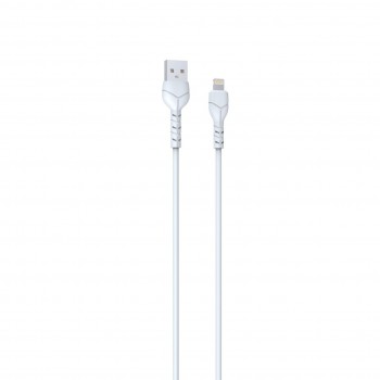 USB cable Devia Kintone Lightning 1.0m white 5V 2.1A