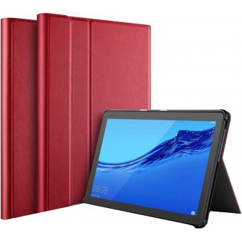 Maciņš Folio Cover Huawei MediaPad T5 10.1 sarkans