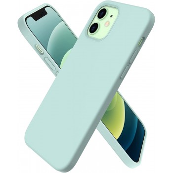 Telefoniümbris Liquid Silicone 1.5mm Apple iPhone X/XS piparmündi värv