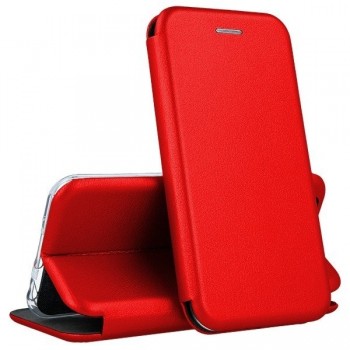 Maciņš Book Elegance Samsung A145 A14 4G/A146 A14 5G sarkans