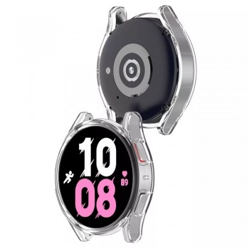 LCD aizsargstikls/vāciņš 360 degree cover Samsung Watch 5 40mm caurspīdīgs