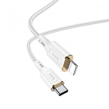 USB kabelis Hoco X95 PD20W Type-C to Lightning 1.0m balts
