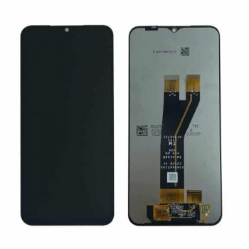 Displejs Samsung A146B A14 5G ar skārienjūtīgo paneli melns ORG