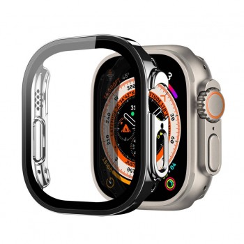 LCD aizsargstikls/vāciņš Dux Ducis Hamo Apple Watch Ultra 49mm melns
