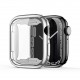LCD aizsargstikls/vāciņš Dux Ducis Samo Apple Watch 44mm sudrabs