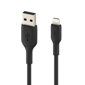 USB kabelis Belkin Boost Charge USB-A to Lightning 1.0m melns