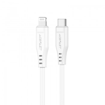 USB kabelis Acefast C3-01 MFi PD30W USB-C to Lightning 1.2m balts