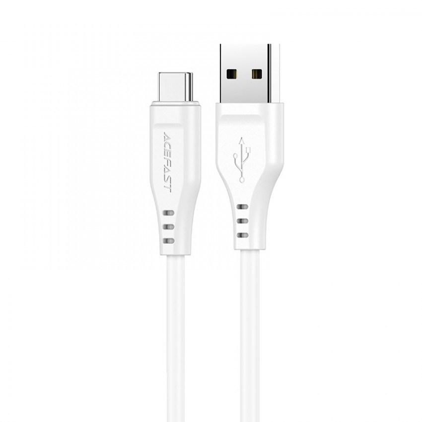 USB cable Acefast C3-04 USB-A to USB-C 1.2m white