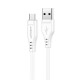 USB cable Acefast C3-09 USB-A to MicroUSB 1.2m white