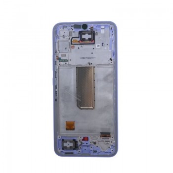 LCD screen Samsung A346 A34 5G with touch screen and frame original Awesome Violet (service pack)