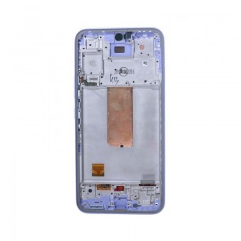 Displejs Samsung A546 A54 5G ar skārienjūtīgo paneli ar rami oriģināls Awesome Violet (service pack)