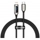 Cable Baseus Display PD20W Type-C to Lightning 1.0m black CATLSK-01