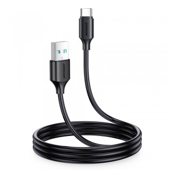 USB kabelis Joyroom S-UC027A9 USB to Type-C 3A 1.0m melns