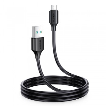 USB kabelis Joyroom S-UM018A9 USB to MicroUSB 2.4A 1.0m melns