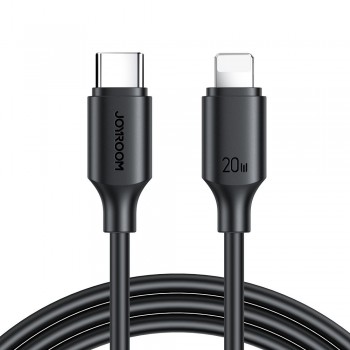 USB kabelis Joyroom S-CL020A9 Type-C to Lightning 20W 1.0m melns