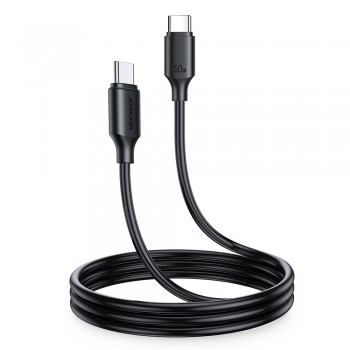 USB kabelis Joyroom S-CC060A9 Type-C to Type-C 60W 1.0m melns