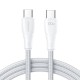 USB kabelis Joyroom S-CC100A11 Type-C to Type-C 100W 2.0m melns
