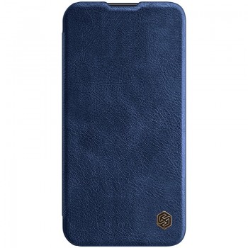 Case Nillkin Qin Pro Leather Apple iPhone 14 blue