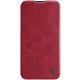 Maciņš Nillkin Qin Pro Leather Samsung S918 S23 Ultra 5G sarkans