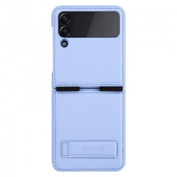 Telefoniümbris Nillkin Qin Pro Leather Samsung F721 Z Flip4 5G lilla