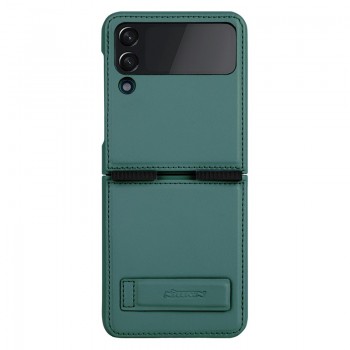 Telefoniümbris Nillkin Qin Pro Leather Samsung F721 Z Flip4 5G roheline