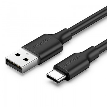 USB kabelis Ugreen US287 USB to USB-C 3A 1.0m melns