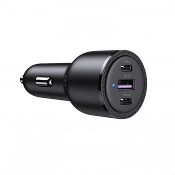 Car charger Ugreen CD239 2xUSB-C/USB-A 69W black