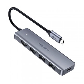 USB jaotur Ugreen CM219 USB-C to 4xUSB-A (USB-C Power Supply) hall